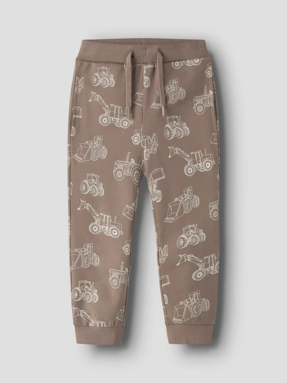 Штаны спортивные с принтом NMMVARON AOP SWT PANT UNB Name It, коричневый — фото 2