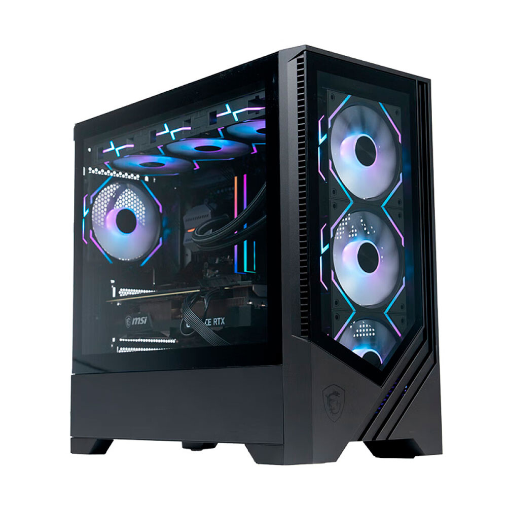 

Корпус MSI PAG FORGE M100L, Mini Tower, черный