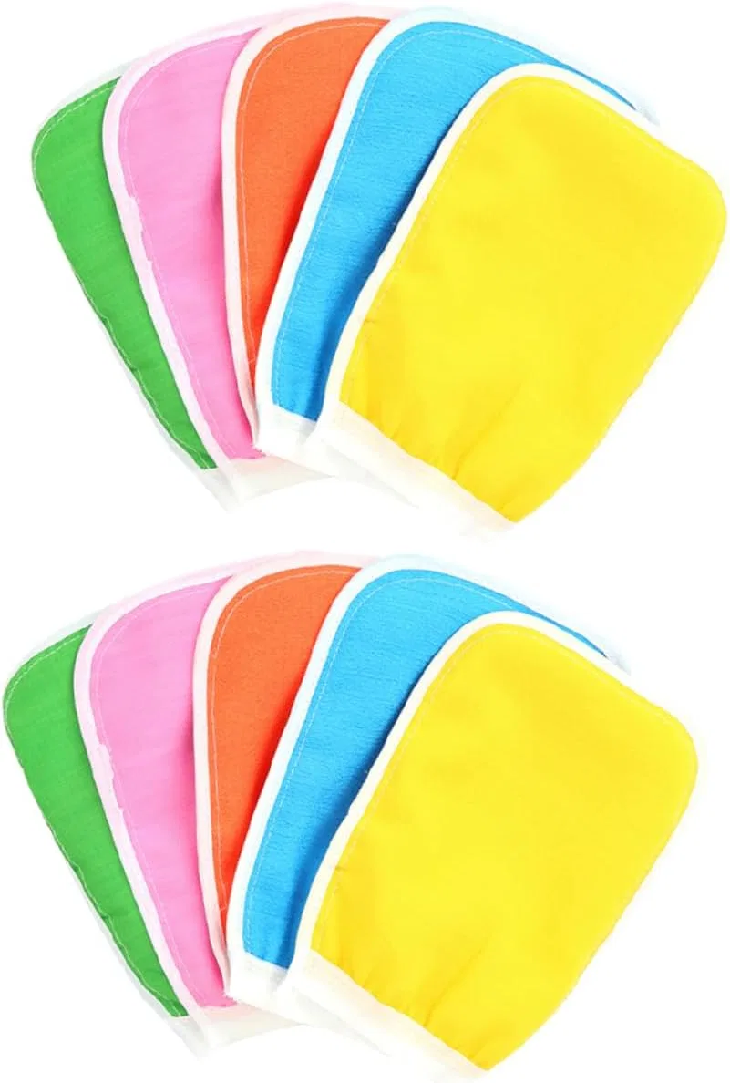 Скрабирующие перчатки для душа, 10 шт, Beavorty, 19x15 см