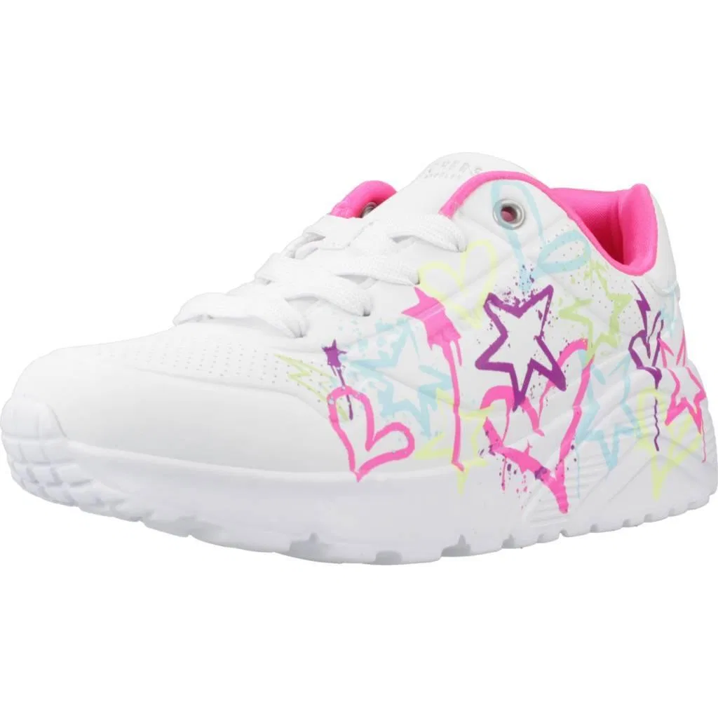 Детские кроссовки для девочек Skechers, Цвет Weiss
