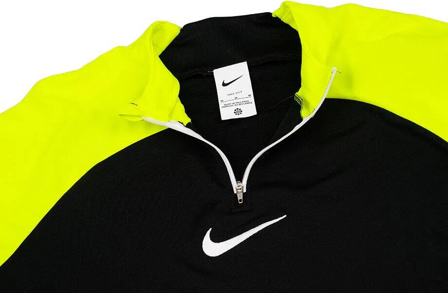Мужской свитшот с длинным рукавом Academy Nike, Schwarz / Gelb