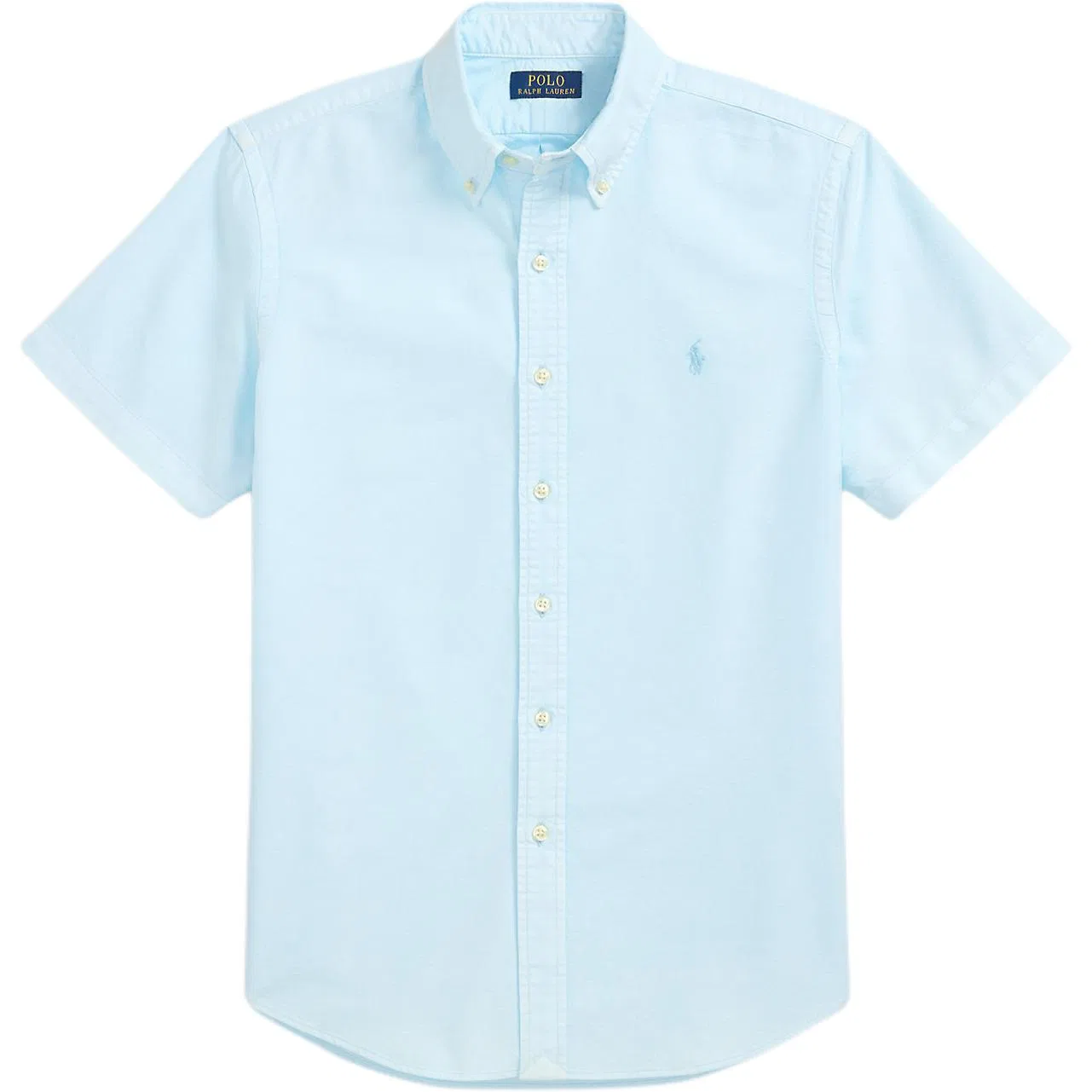 Мужская рубашка с коротким рукавом Blue Polo Ralph Lauren