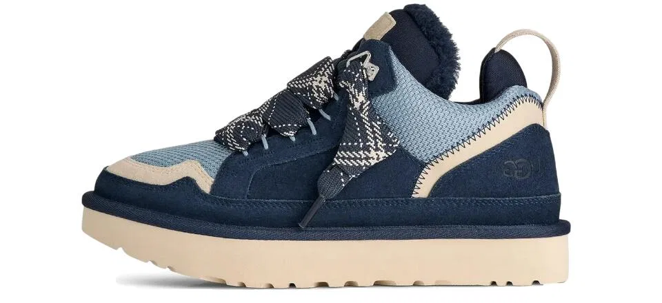 Детские кроссовки с текстурой Lowmel Ugg, Dark Indigo/Sea Salt