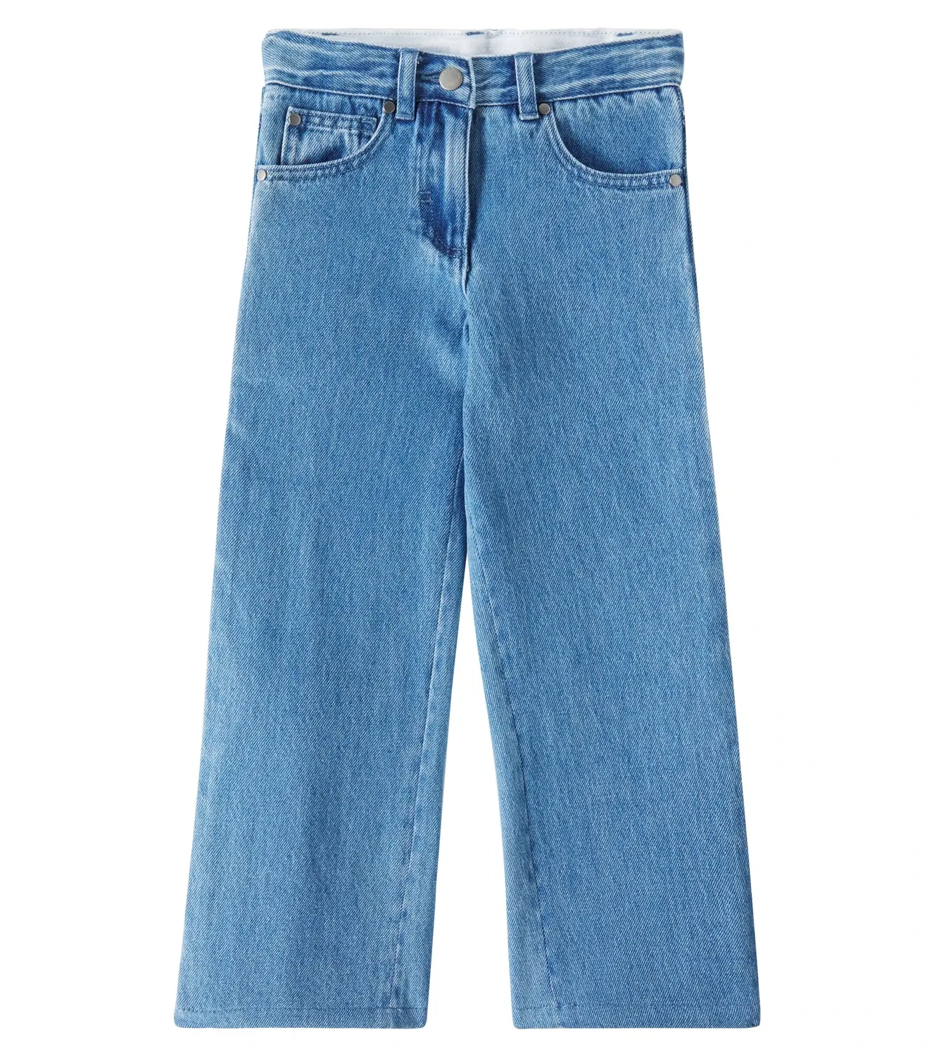 Джинсы прямые Stella Mccartney Kids, синий