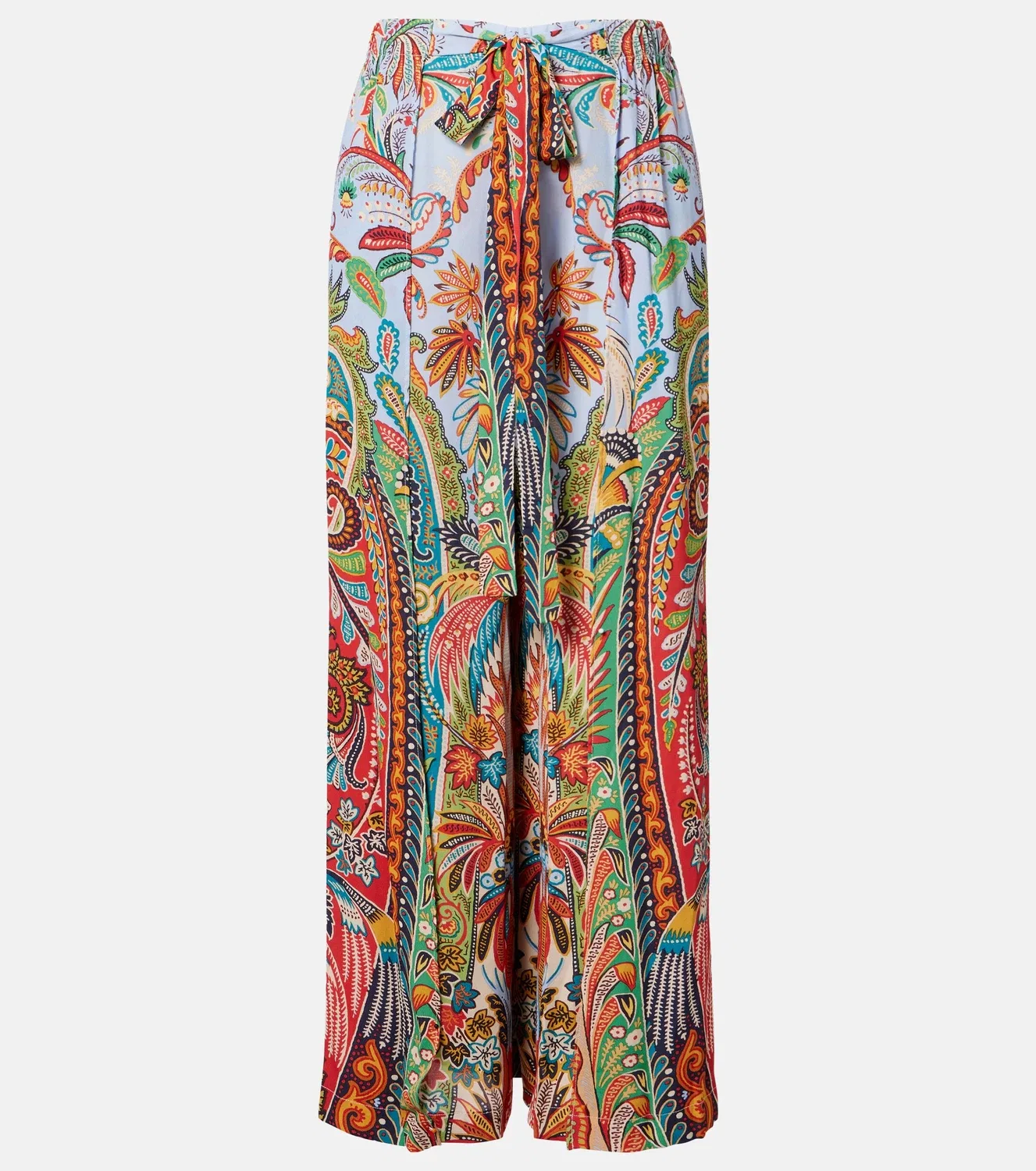Широкие брюки пэйсли ETRO, мультиколор