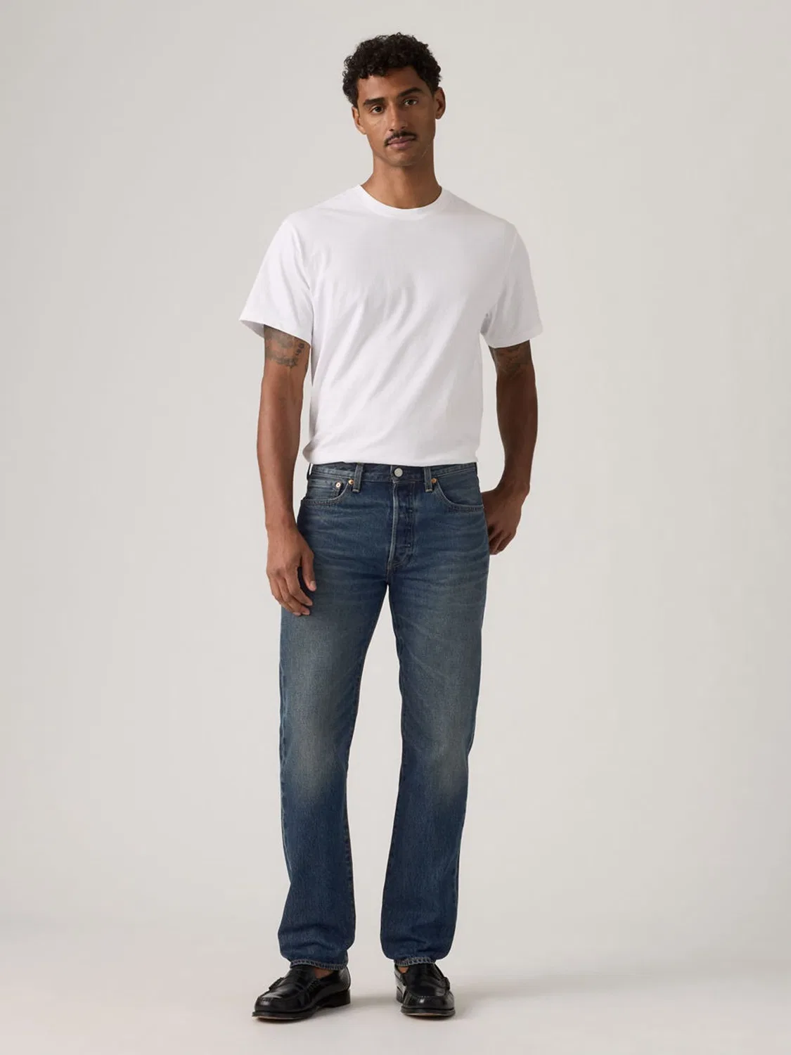 Джинсы прямые 501 Original Levi's, Vintage Avenue Blue