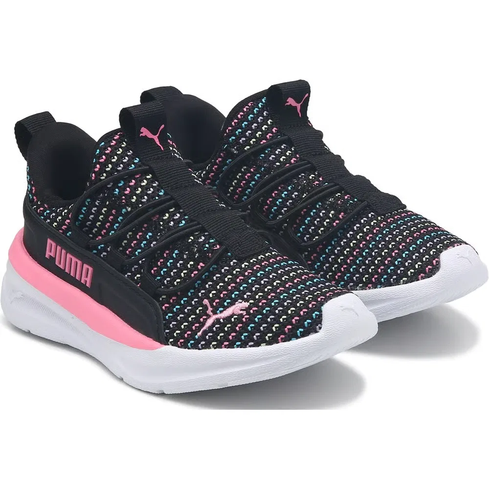 Детские кроссовки one4all 2.0 Puma, Black/Knit