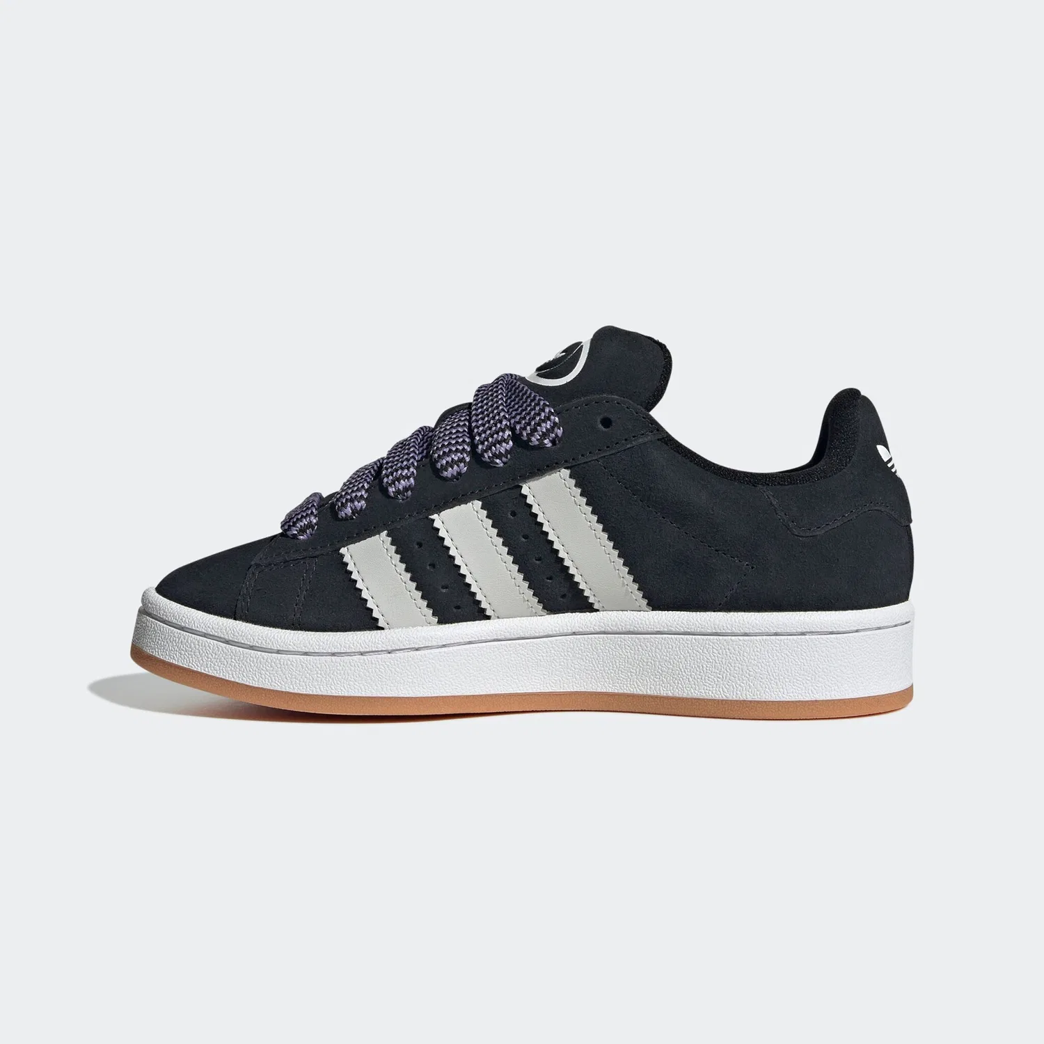 Детские кроссовки с ретро-стилем Adidas Originals, Core Black/Grey One/Cloud White — фото 3