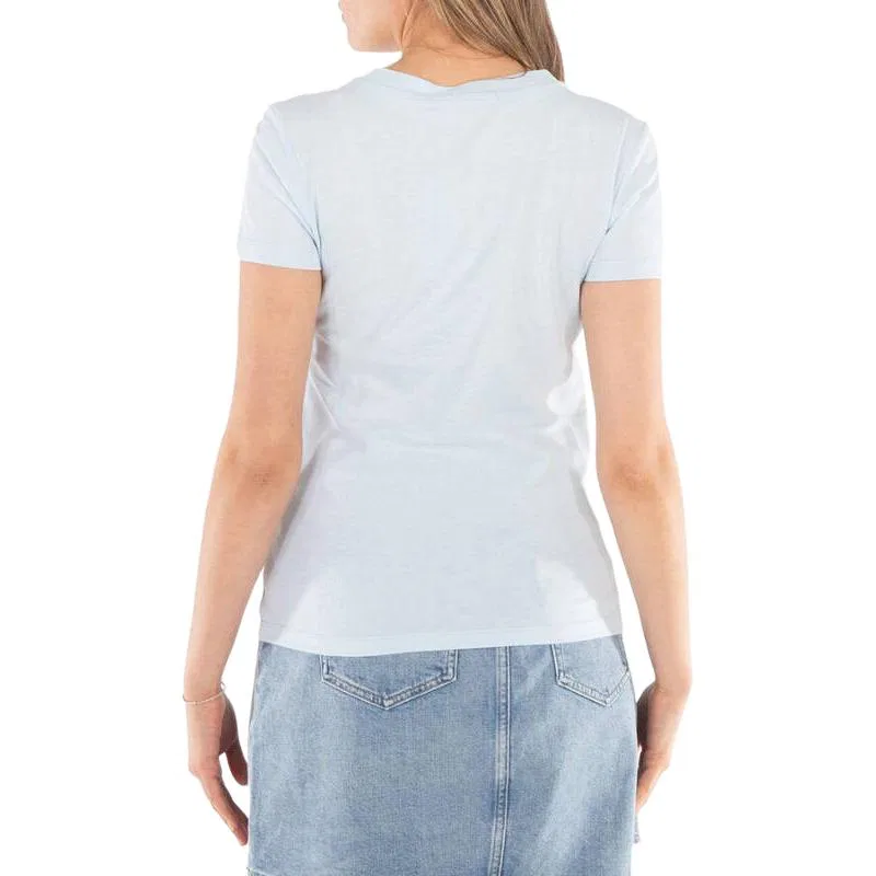 Женская футболка с круглым вырезом Sky Blue Calvin Klein, Sky Blue — фото 3