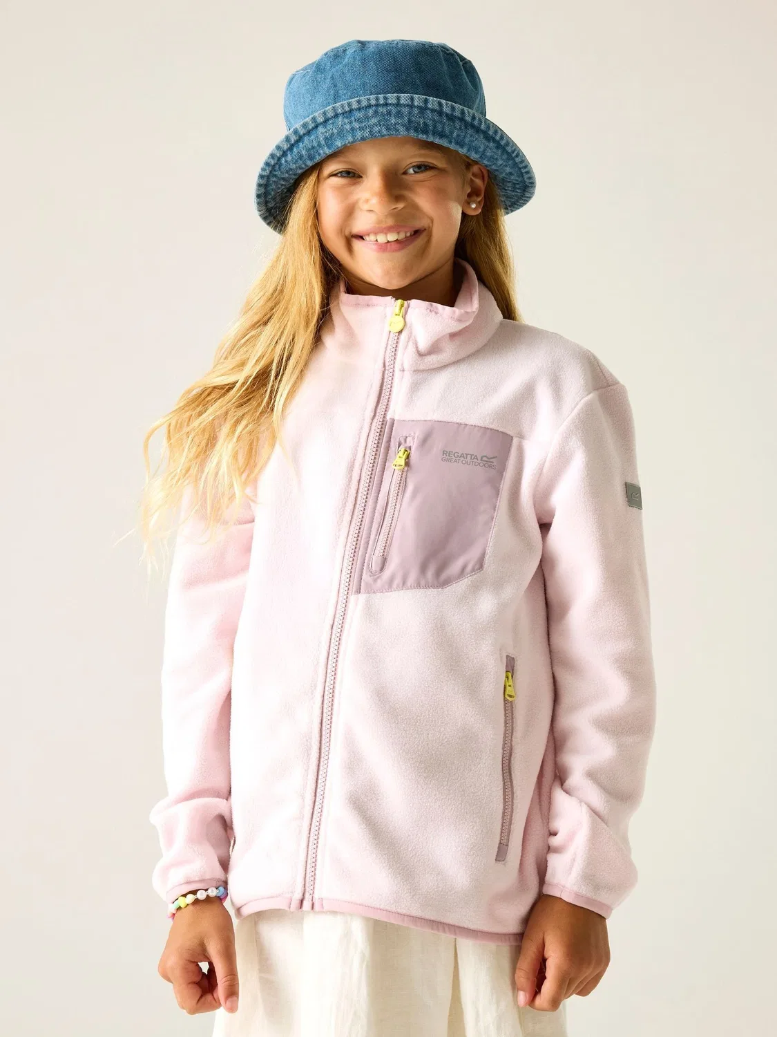 Флисовая куртка Junior Frankie Regatta, розовый