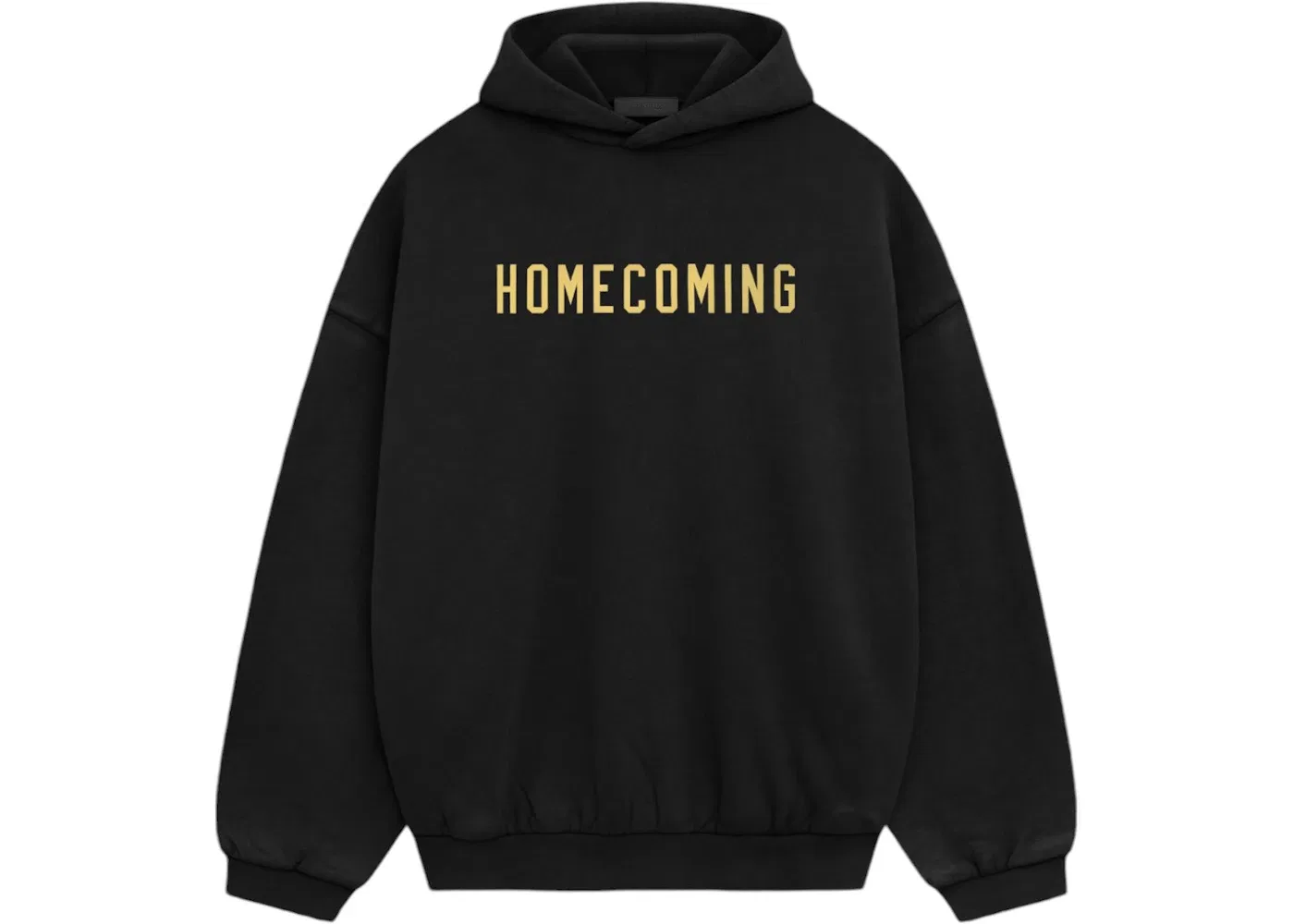 Мужской худи из плотного флиса Essentials Heavy Fleece Hoodie Fear of God, Black