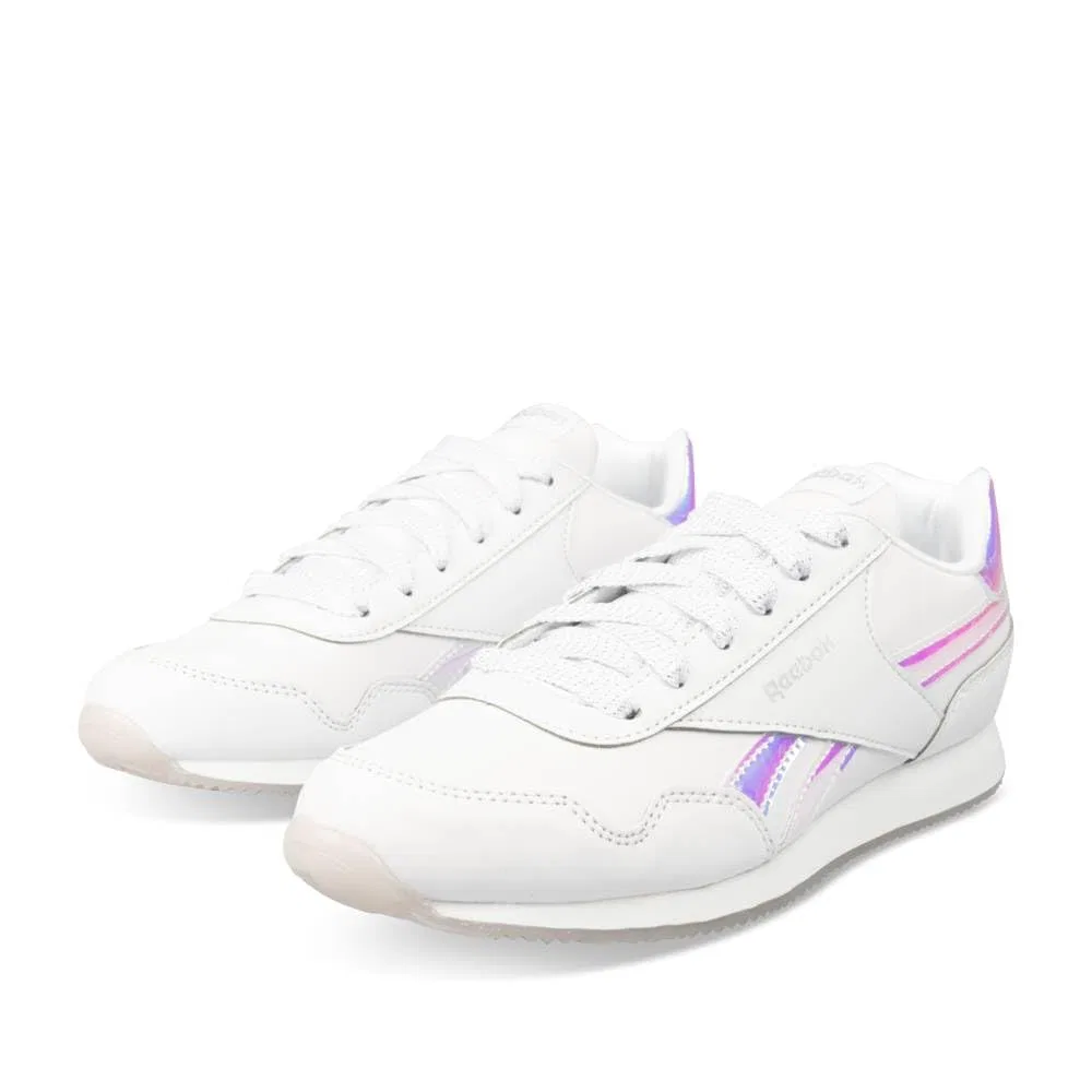 Детские кроссовки для девочек кожаные Royal Cljog 3.0 Reebok, Ftwr White Ftwr — фото 2
