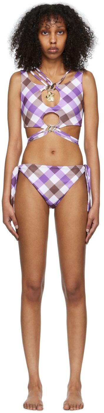 

Эксклюзивное белое бикини SSENSE Alley Chopova Lowena, Белый, Эксклюзивное белое бикини SSENSE Alley Chopova Lowena