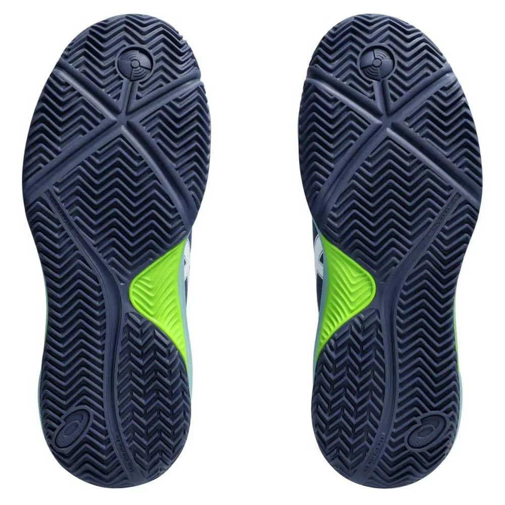 Детские кроссовки для мальчиков с поддержкой Gel Dedicated 8 Padel Gs ASICS, Blue Thunder White — фото 3