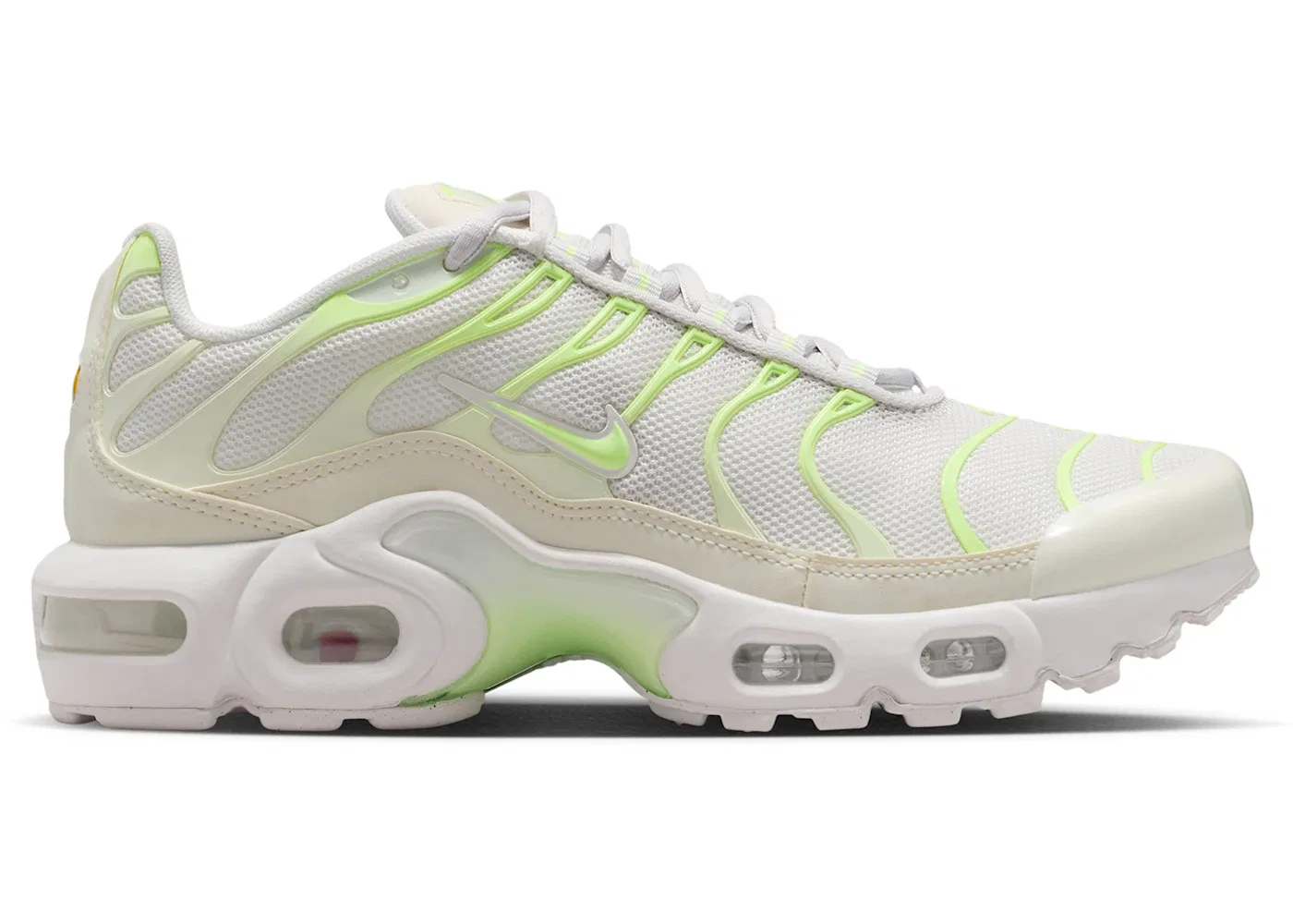 Детские кроссовки Lifestyle Nike Air Max Plus, Platinum Tint/Spruce Aura/Barely Volt