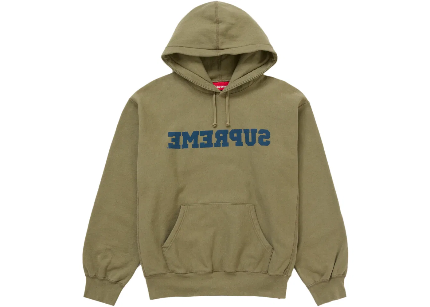 Мужской свитшот с капюшоном Supreme Sweatshirt (SS25), Dusty Olive