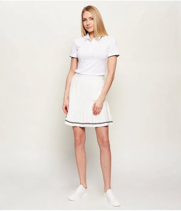 Поло Lacoste Heritage Slim Fit, белое — фото 2
