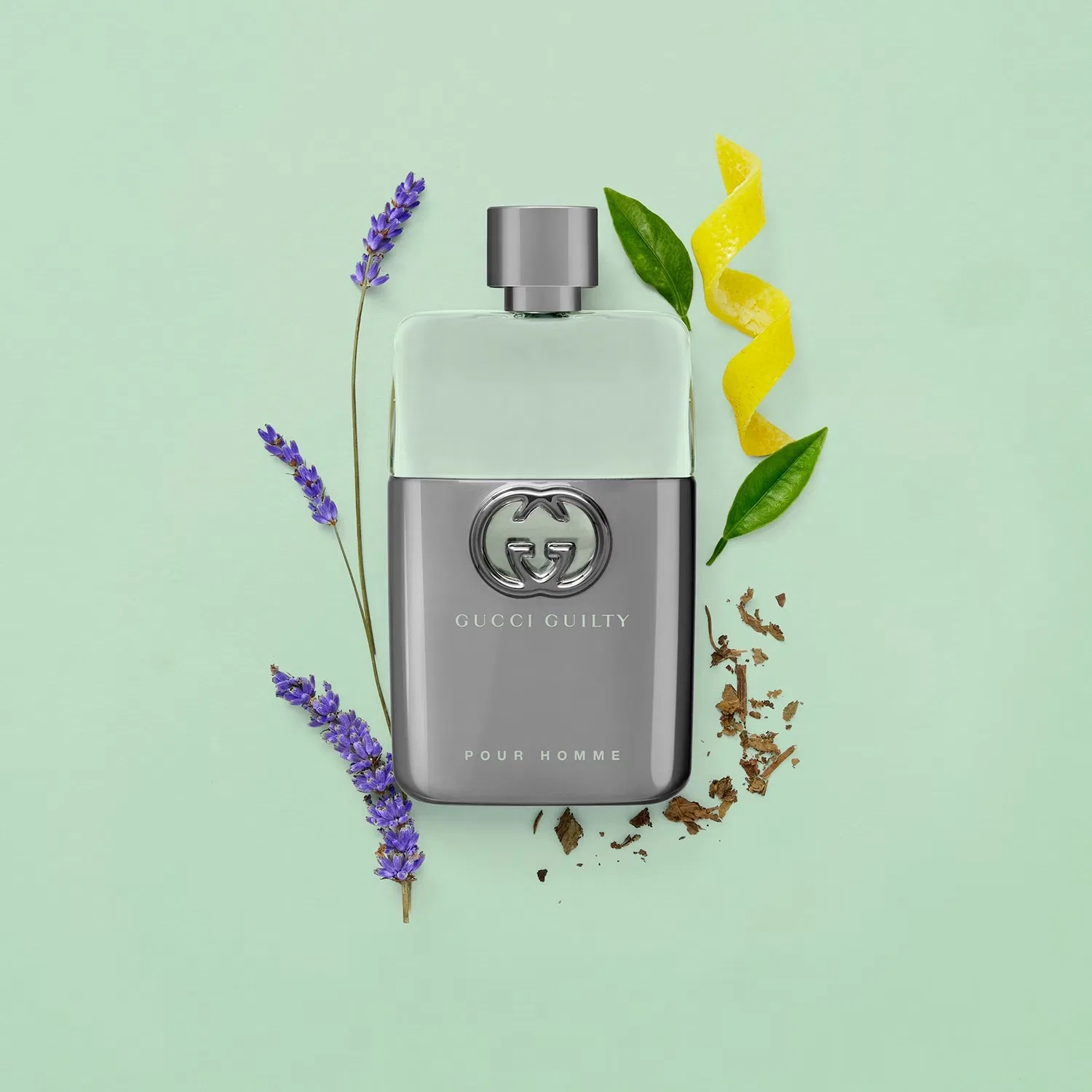Туалетная вода 50 мл с цитрусово-древесным ароматом GUCCI Guilty Pour Homme — фото 4