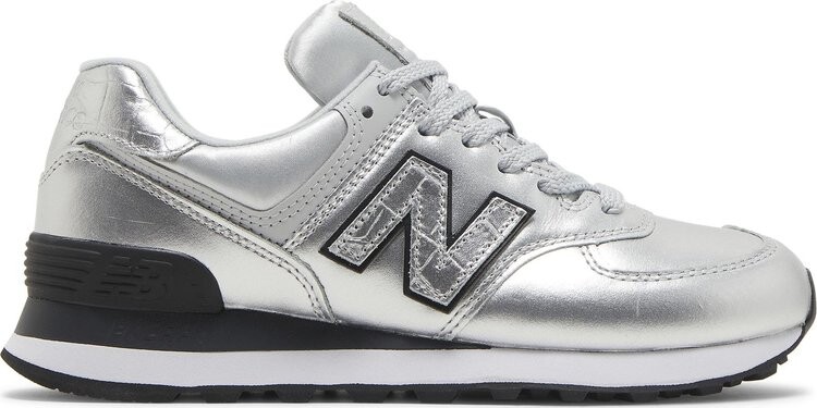 

Кроссовки New Balance Wmns 574 'Silver', серебряный, Серый, Кроссовки New Balance Wmns 574 'Silver', серебряный