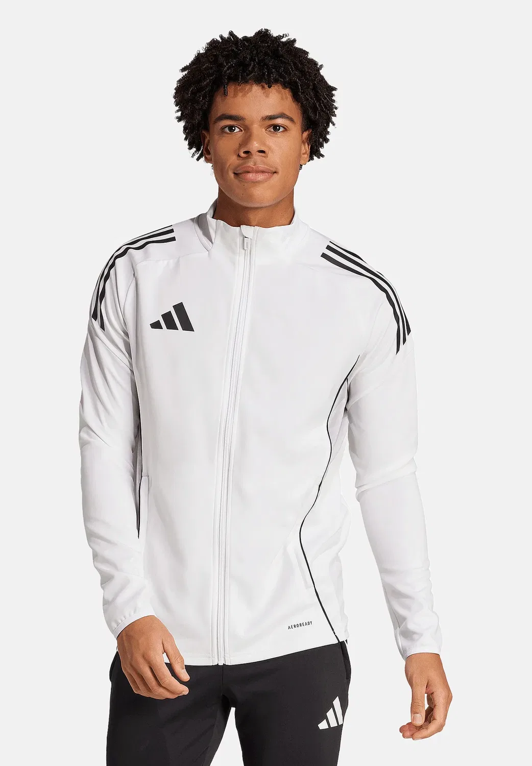 Тренировочная куртка Adidas Performance, Weissschwarz