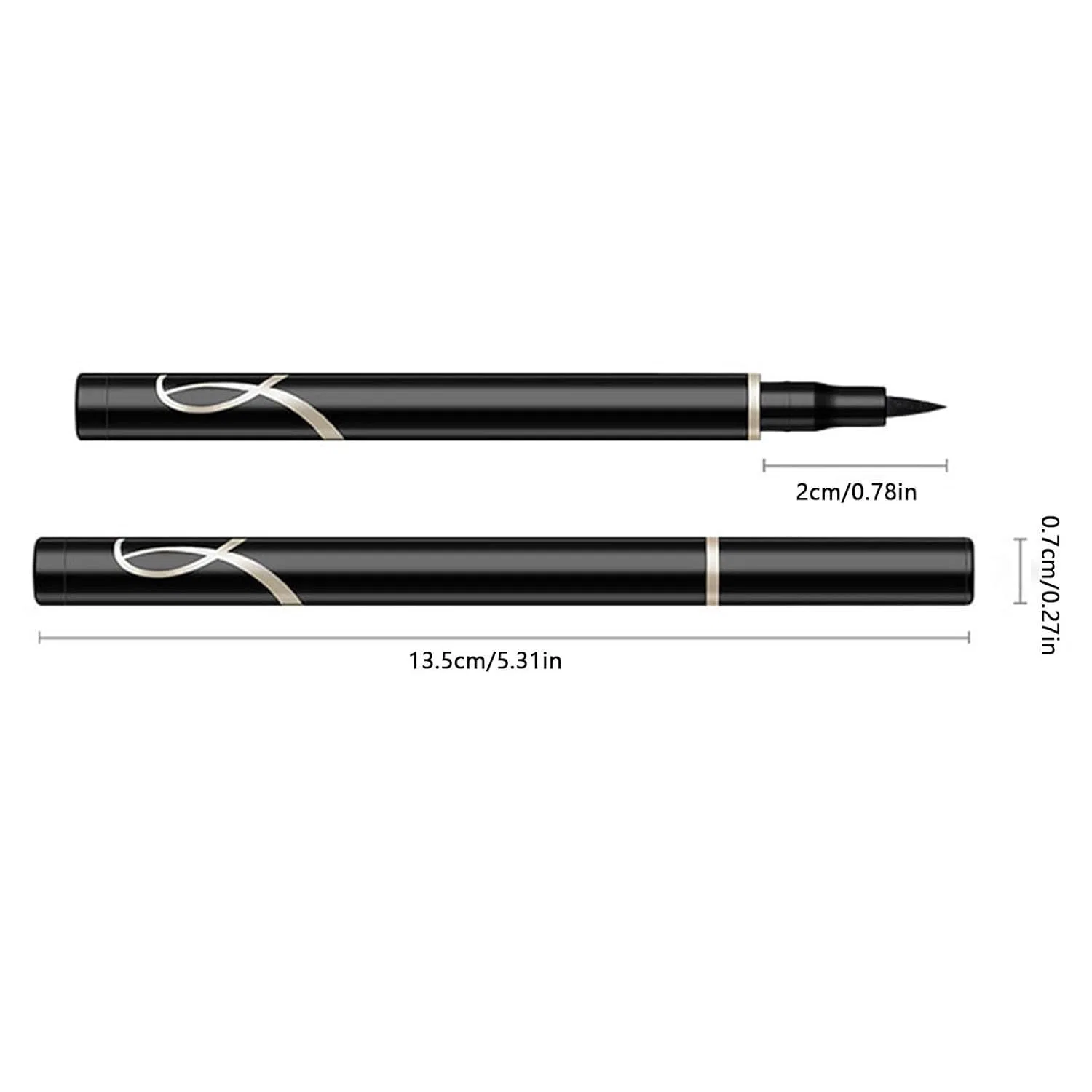Подводка для глаз Fine Fiber Eyeliner, 0.6 мл, D Generisch — фото 3