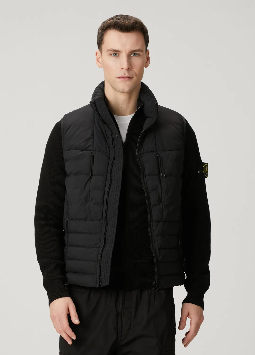 Жилет Stone Island, черный