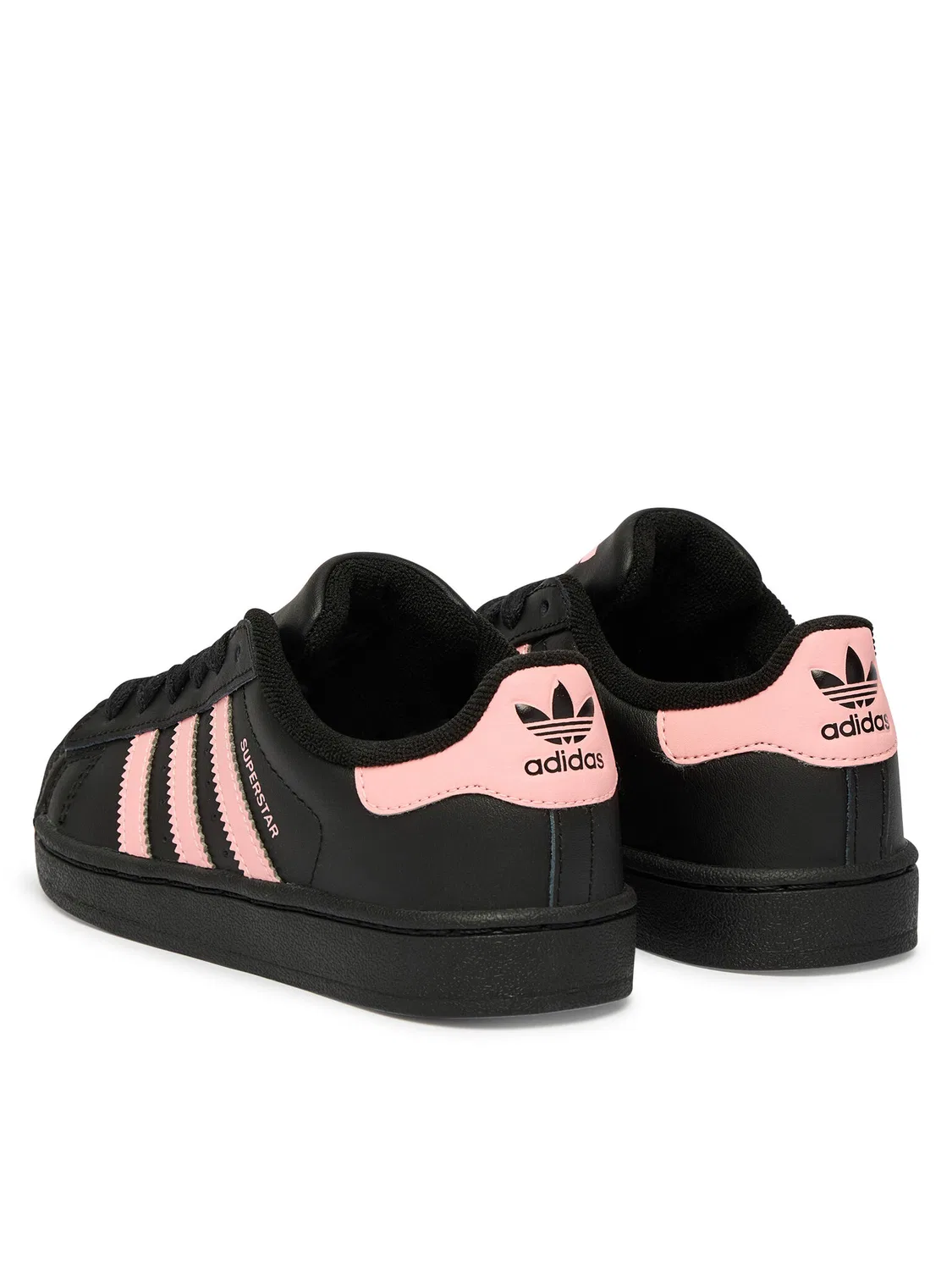 Кроссовки для девочки Superstar Adidas, черный — фото 3