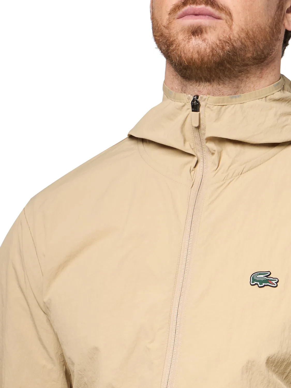 Мужская куртка с капюшоном и молнией Fashion Zipped Hoodie Lacoste, Viennese — фото 3