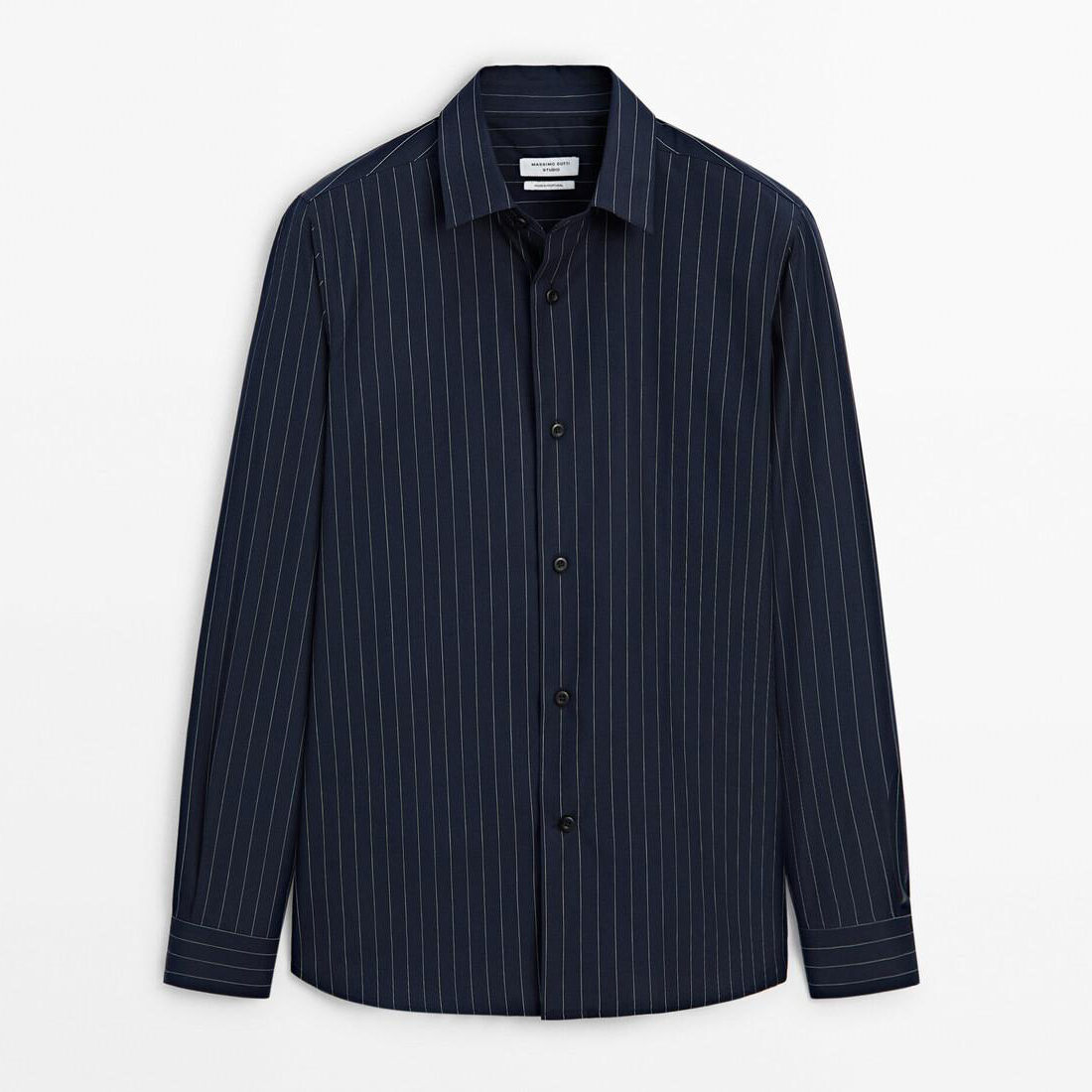 

Рубашка 100% хлопок Massimo Dutti, синий