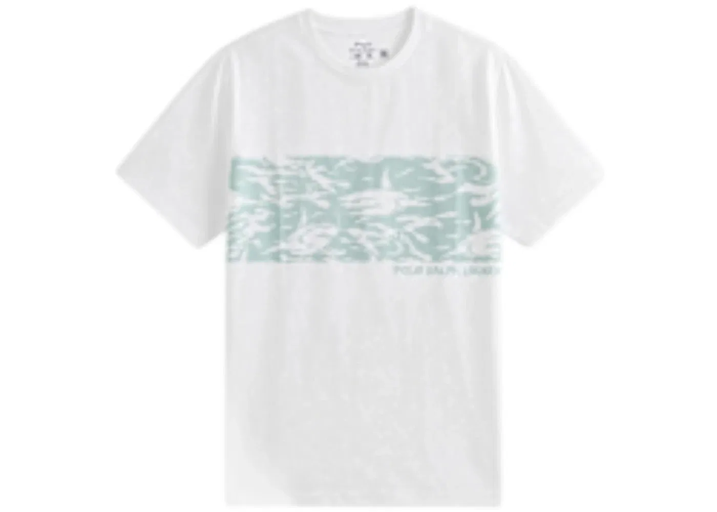 Детская футболка с принтом Short-Sleeve Shark Print Polo Ralph Lauren, White