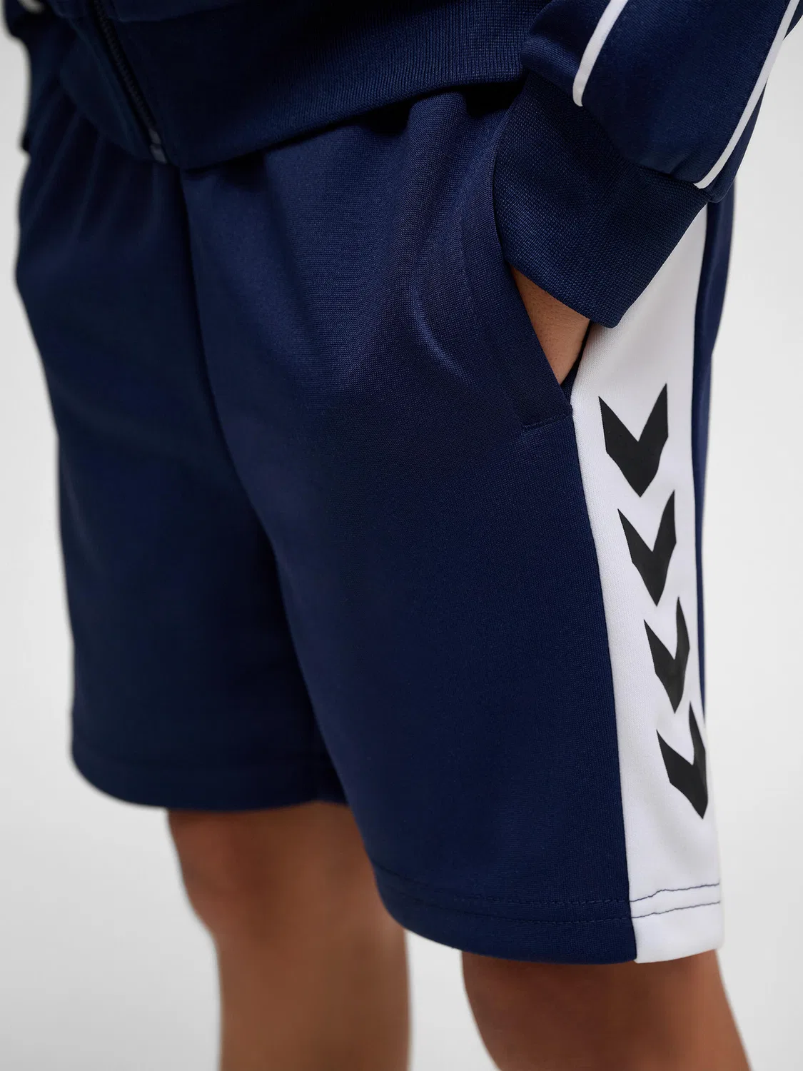 Детские шорты с регулируемой талией Hmlorton Hummel, Dark Blue — фото 4