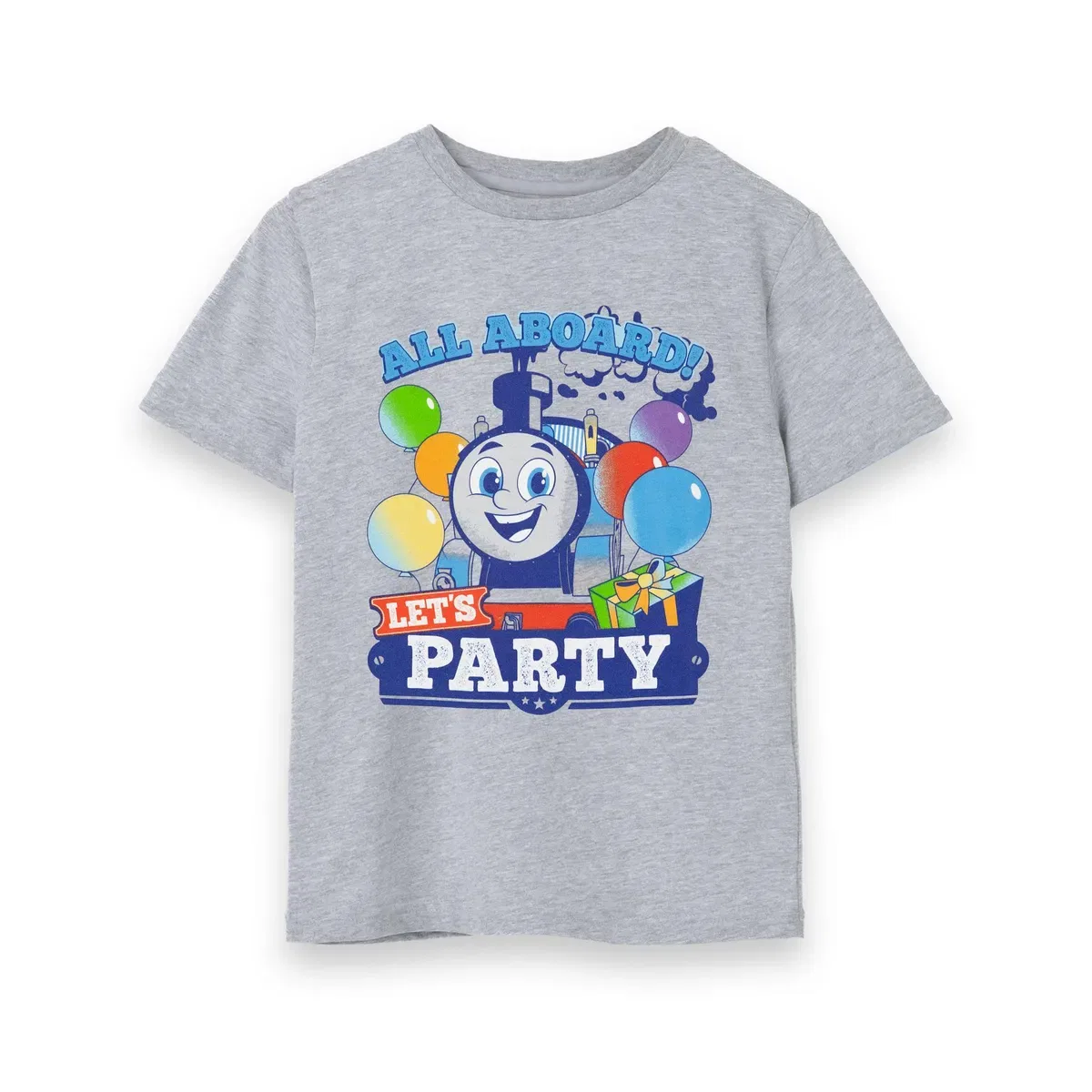 Детская футболка с коротким рукавом Let's Party Thomas & Friends, Grey