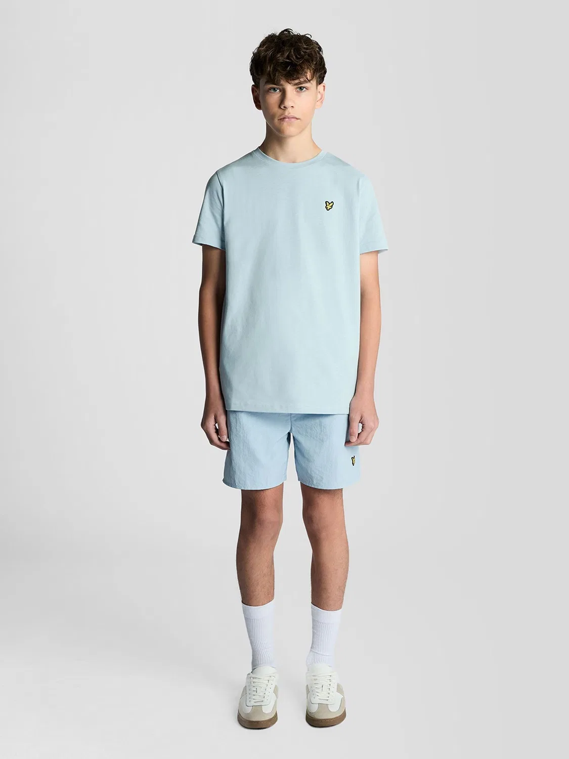 Футболка Lyle & Scott Light Blue — фото 2