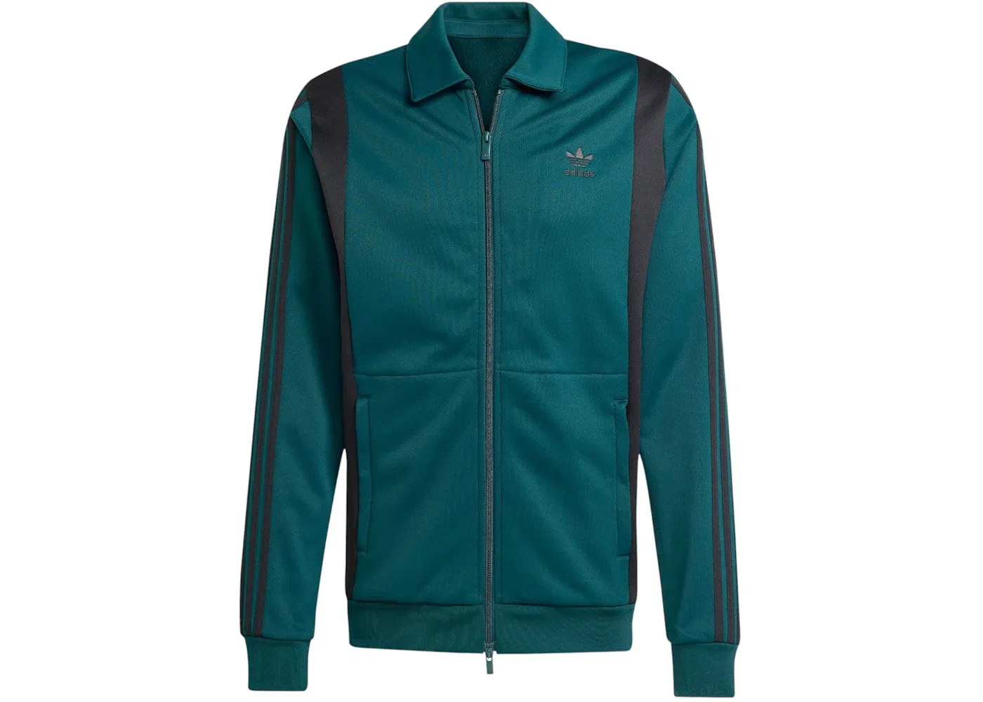 Мужская куртка спортивная с панельным дизайном Top Adidas, Aurora Ivy Black