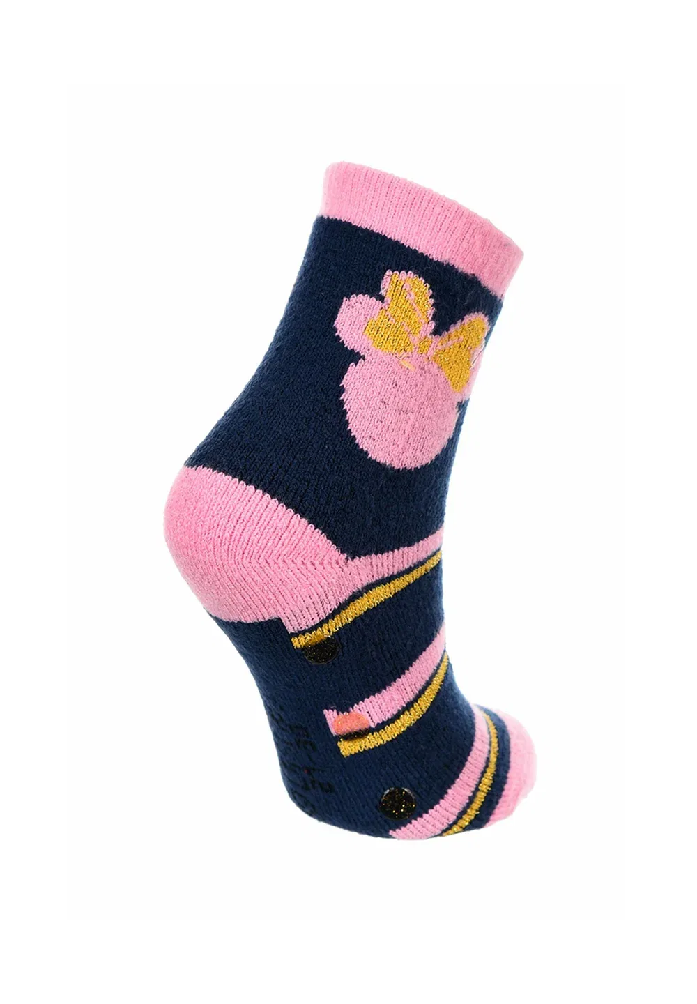 Минни Маус Kinder Mädchen Abs Socken 2 пары - носки-кроссовки Mickey & Minnie, Mehrfarbig — фото 2