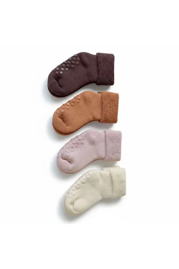 Детские антискользящие носки из махровой ткани с принтом Young Generic Brands, Multicolor 3