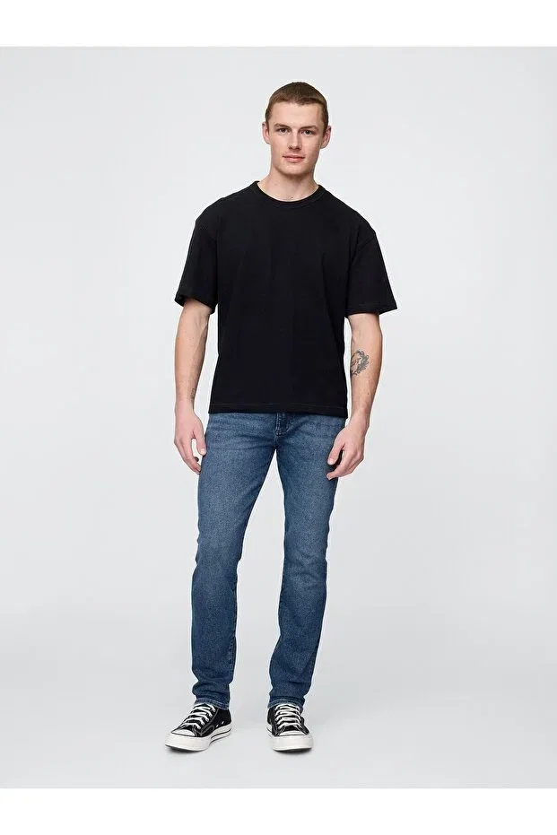 Мужские джинсы скинни Flex Washwell Gap, Dark Blue-000