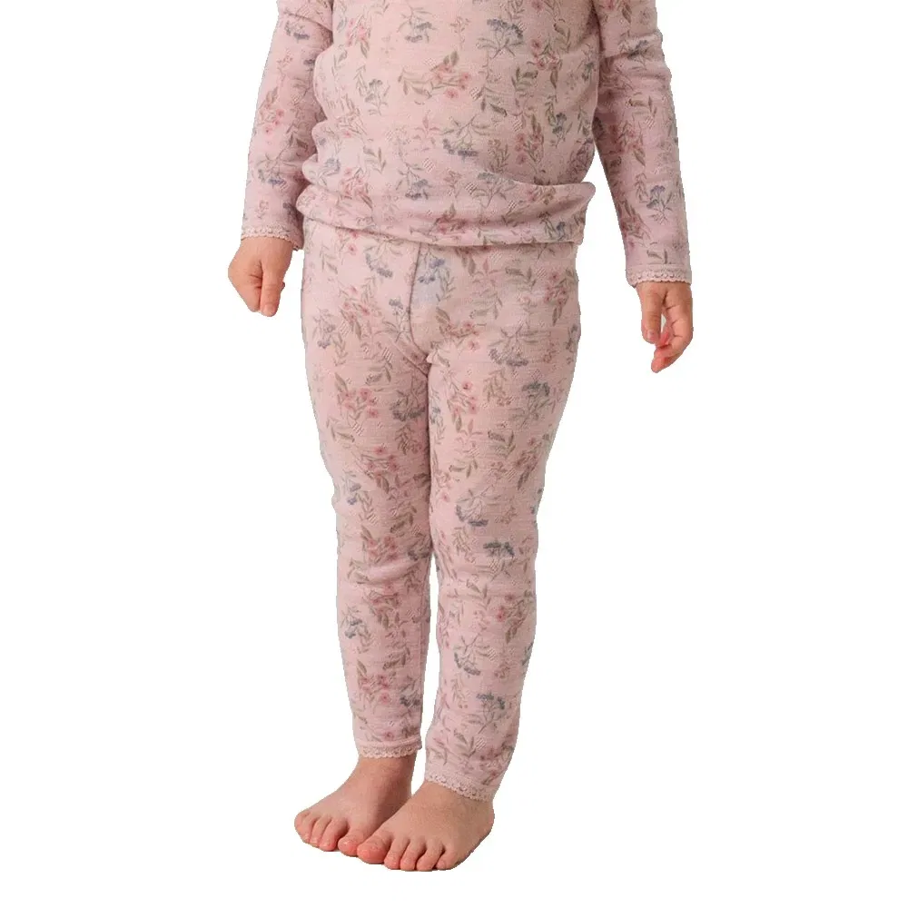 Детские леггинсы для девочек из мериносовой шерсти Wang Needle Mini Name it, Pink
