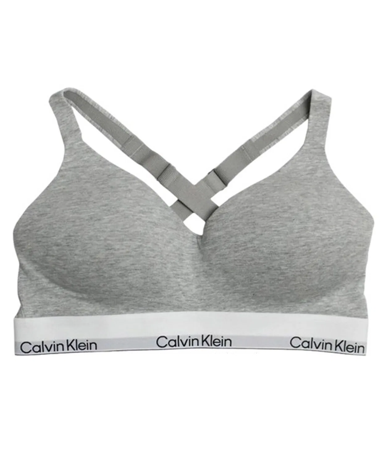 Женский комплект белья с T-образными трусами Calvin Klein, Черный — фото 4