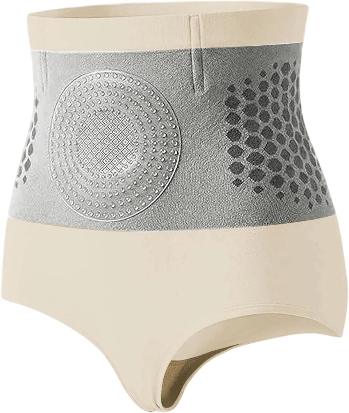 Корректирующее белье 4-в-1, Shapewear, Высокая талия, Бренд Generic, XXL, 01 Beige — фото 2
