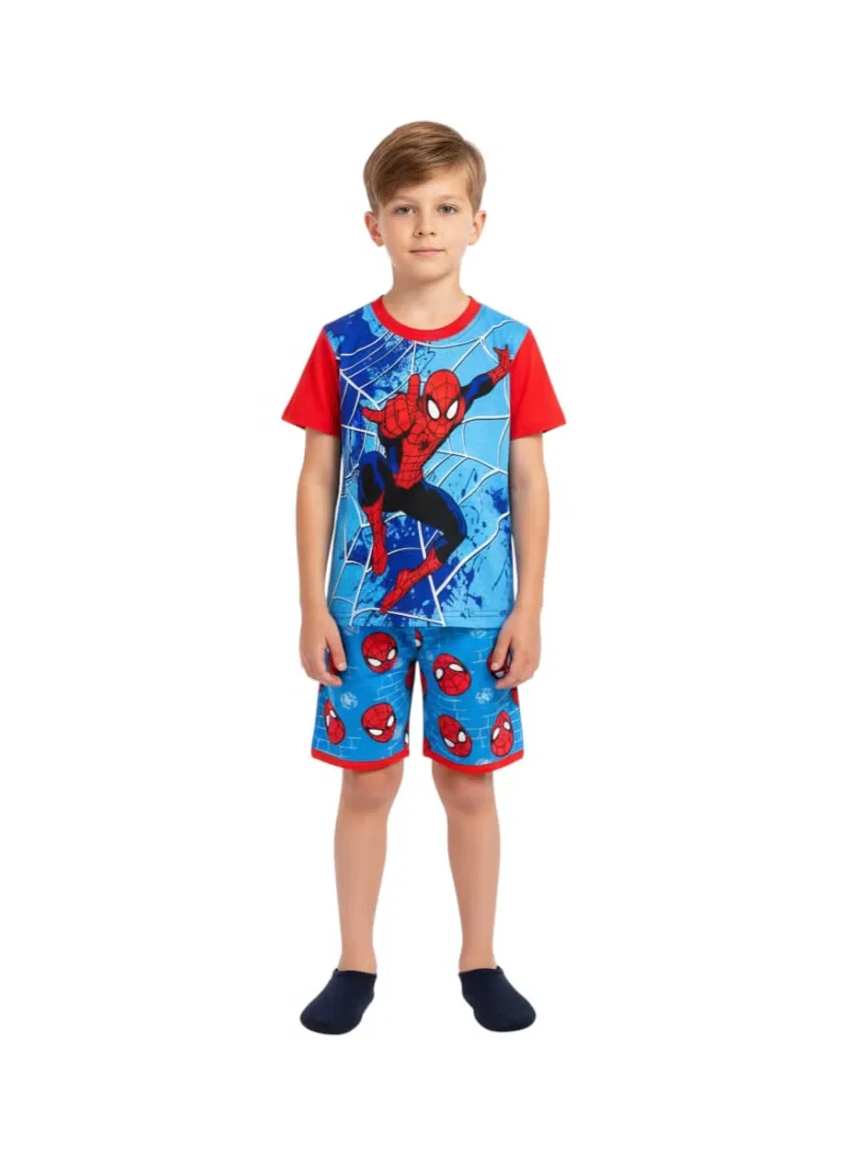 Комплект пижамный с принтом Spiderman Bidani, мультиколор
