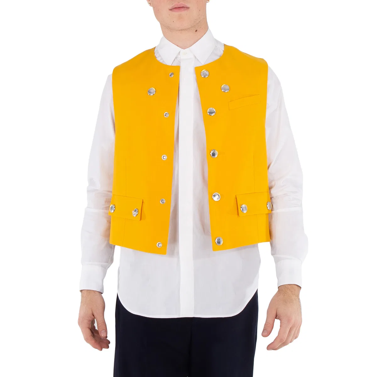 Жилет шерстяной Men's Marigold Wool Waistcoat Burberry, Marigold