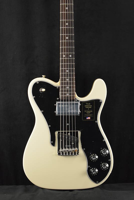 

Fender American Vintage II 1977 Telecaster Custom Olympic Накладка на гриф из белого палисандра American Vintage II 1977 Telecaster Custom Olympic White Rose...