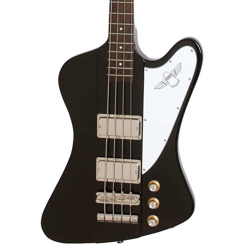 

Бас-гитара Epiphone Thunderbird 60-х в цвете Ebony EBTVEBNH1