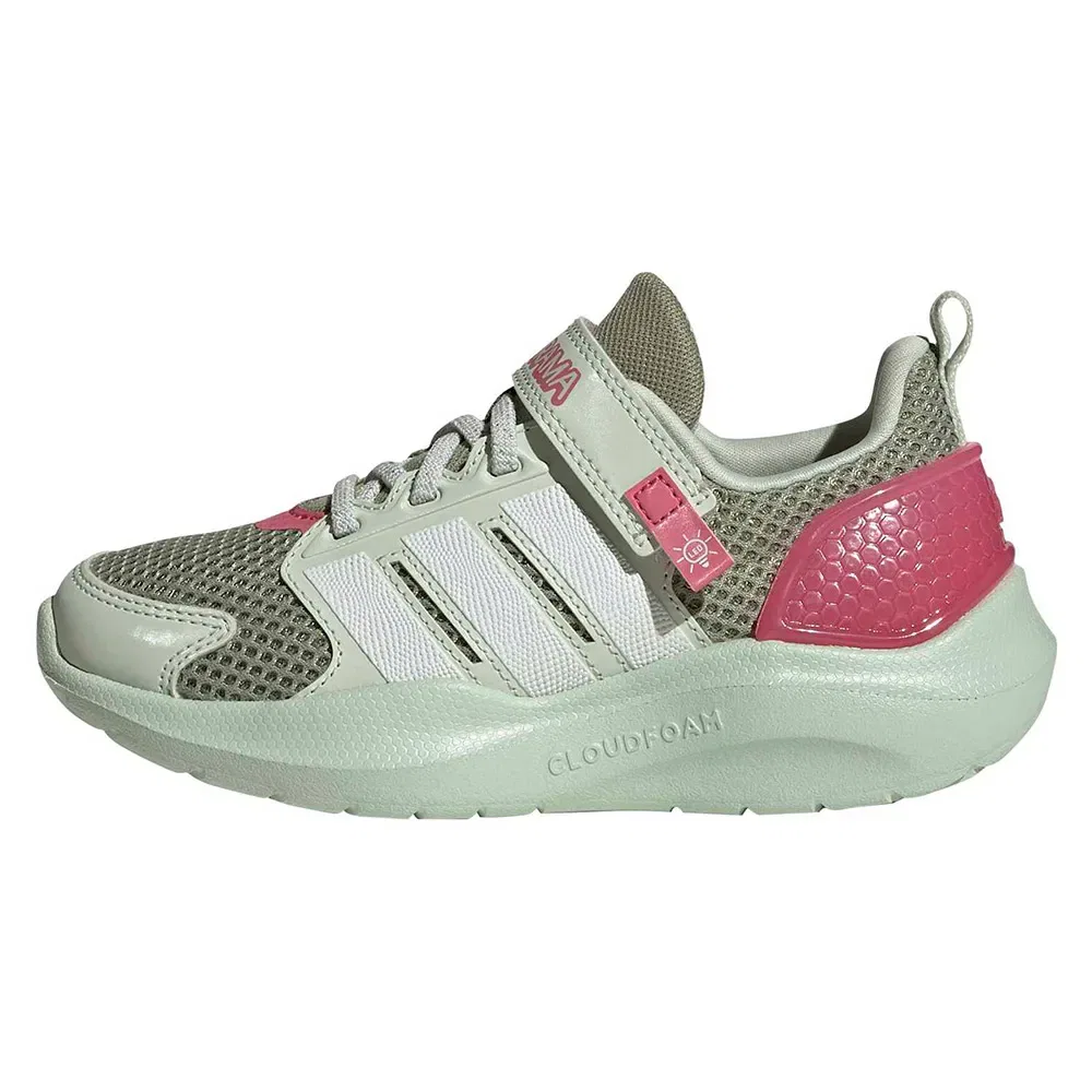 Кроссовки Lightorama Runner Adidas, зеленый — фото 2