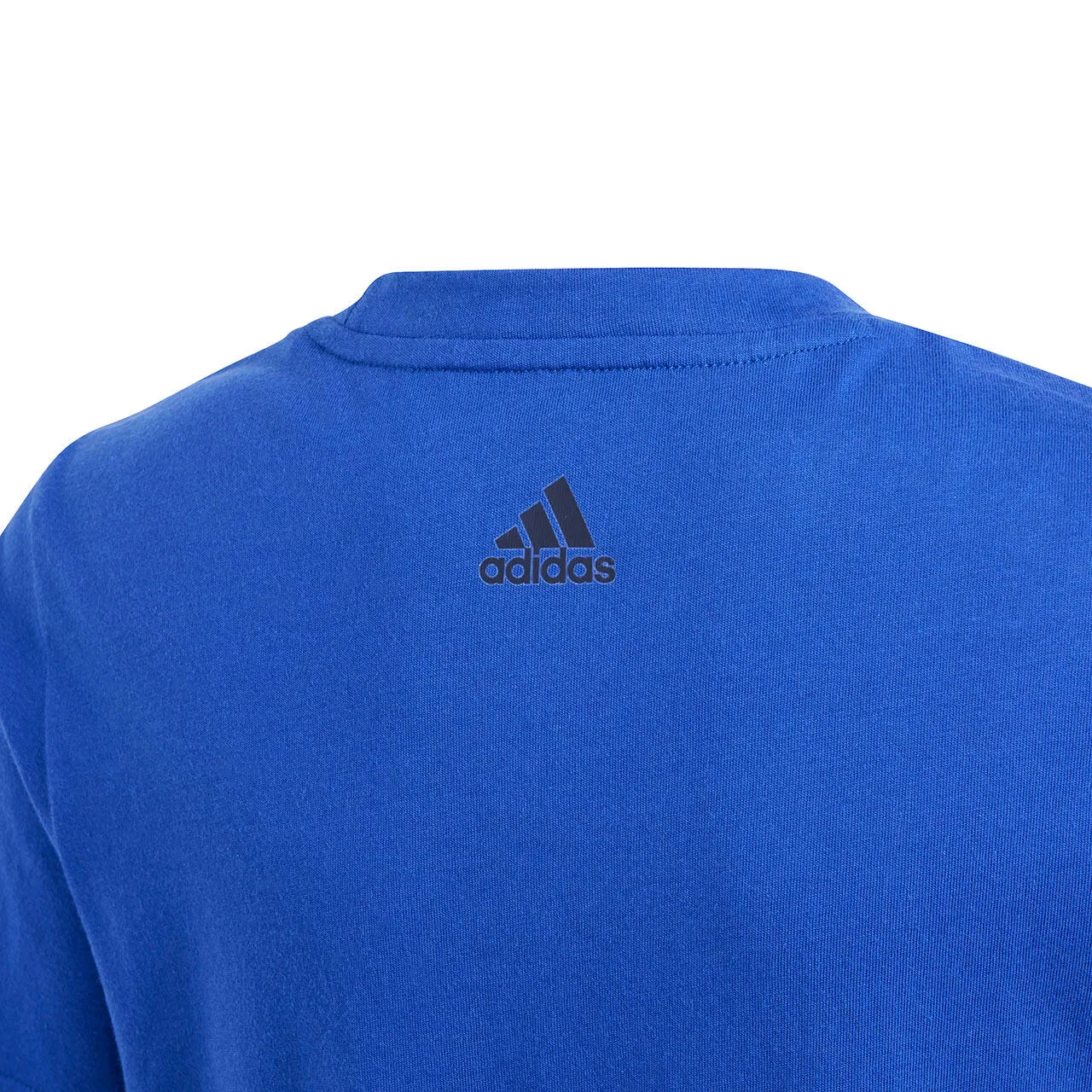 Детская футболка с длинным рукавом Linear Logo Adidas, Blau — фото 4