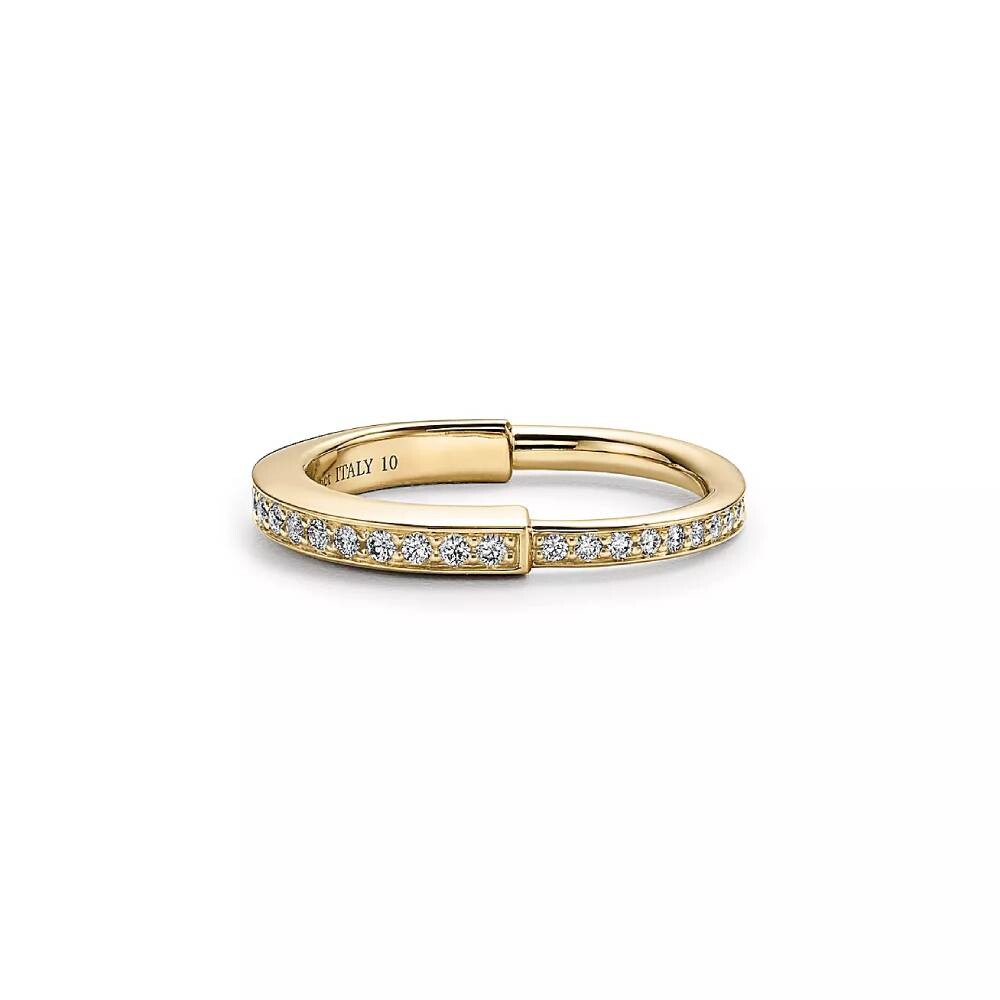 

Кольцо Tiffany & Co. Pave, желтое золото с бриллиантами