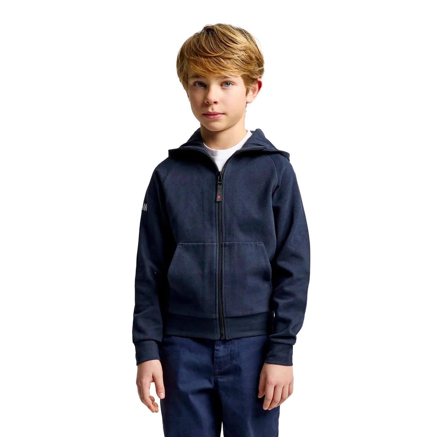 Детское худи с капюшоном и молнией Slam Sweatshirt Jr Deck Fz Hoodie Slam, Цвет: BLAU