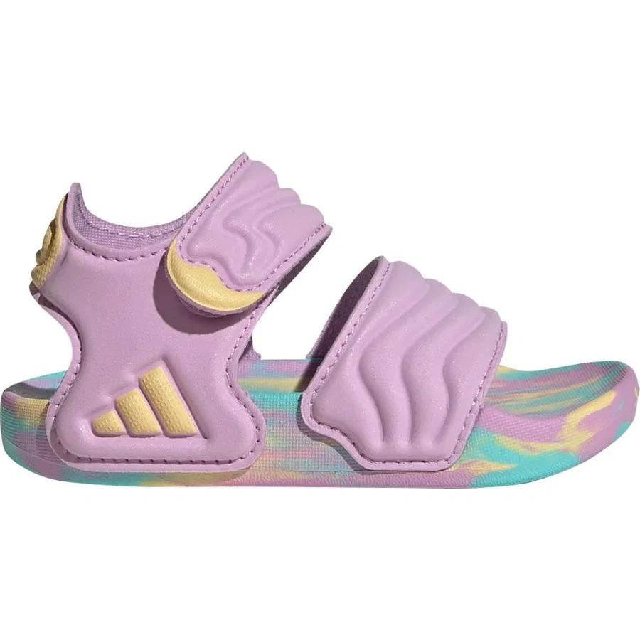 Сандалии Adilette с регулируемой застежкой, модель Sportswear HQ9212, adidas, Оранжевый