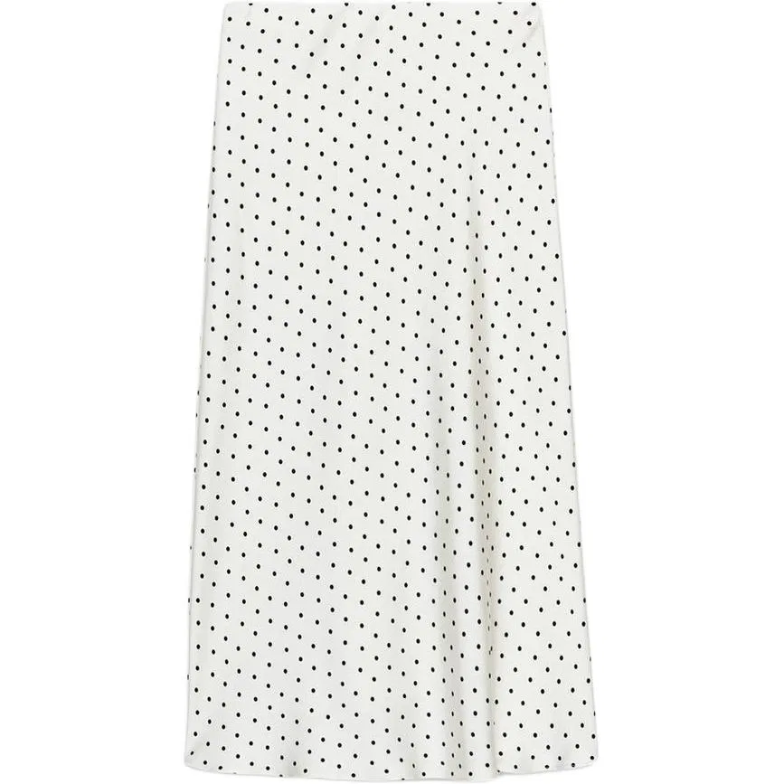 Женская юбка-карандаш длины миди Nude/Black ZARA, Nude/Black